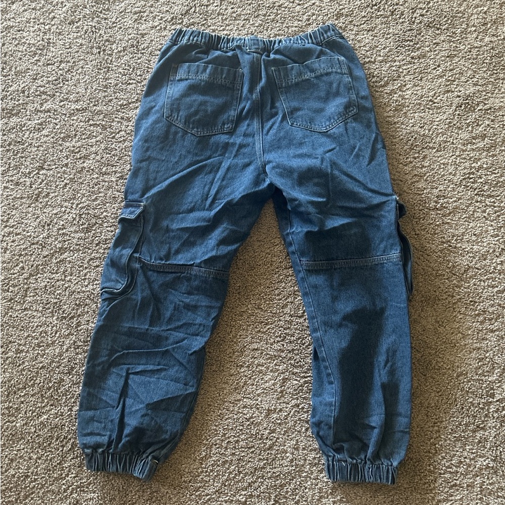 jean cargo joggers